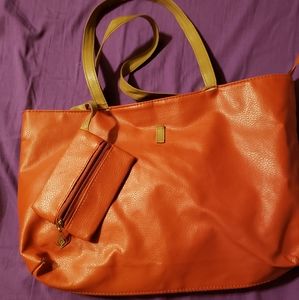 Tote bag w matching change purse